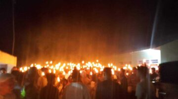 Sambut Tahun Baru Islam 1 Muharram 1447 H Wali Kota Langsa Melepas Pawai Obor
