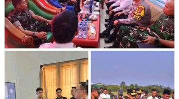 Kapolda Lampung Pimpin Monitoring Operasi Tuhuk Krakatau 2025 di Ajang World Surfing League (WSL) Krui Pro 2025
