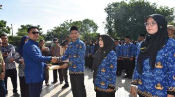 Walikota Langsa Serahkan langsung SK Pengangkatan 1.168 PPPK Formasi Tahun 2024,