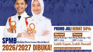 SPMB 2026-2027 Telah Di Buka Di SMA Unggul CND Langsa “DAFTARKAN SEGERA ANAK ANDA”