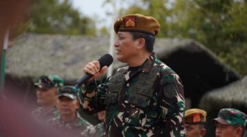 Pangdam Iskandar Muda Tinjau Langsung Latihan Menembak Senjata Berat Yonarmed 17/RC di Pidie