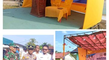 Bupati Aceh Tamiang Serahkan 207 Sertifikat Redistribusi Tanah Di Desa Kuala Penaga