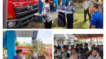Bupati Aceh Tamiang Irjen Pol (Purn) Drs. Armia Pahmi, MH. Resmikan Pos Dampkar Di Kecamatan Tenggulun