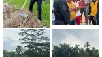 Persiapan Lomba Gammawar , Bupati Aceh Tamiang Pimpin Gotong Royong Massal Di Tamiang Hulu