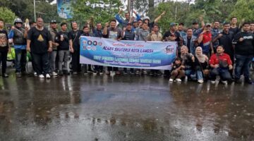 Dalam Rangka Memeriahkan HUT Pemko Langsa Ke-24 Tahun 2025 Skuteris Kota Langsa Adakan Kegiatan Rolling Thunder