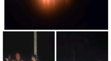 Tumpukan Kayu Pasca Banjir Bandang Di Minang Gini Aceh Tamiang Terbakar, Api Belum Padam