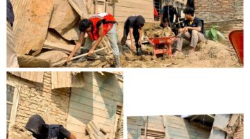 PMI Turun Tangan Bersihkan Rumah Warga di Tanjung Karang, Wilayah Terparah Pascabanjir