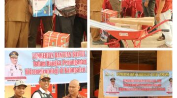 Baitul Mal Aceh – Aceh Tamiang Serahkan Bantuan Pemulihan Hunian