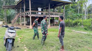 Dansatgas TMMD Ke-127 Kodim 0111/Bireueb Tinjau Pembangunan Sumur Bor di Balai Pengajian Bustanul Falah Assamdiah Desa Jeumpa Sikureng.