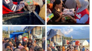 PMI Aceh dan RS Amal Sehat Wonogiri Berbagi Iftar dan Mukena untuk Pengungsi Banjir Bandang di Aceh Tamiang