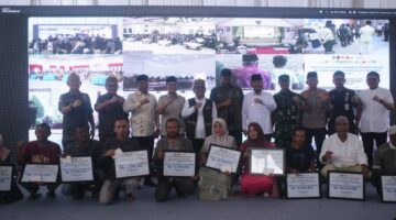 Menko PMK Salurkan Bantuan Stimulan Perbaikan Rumah Rp86,1 Miliar di Kabupaten Bireuen