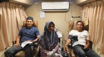 DPD ABMA Bireuen dan GPPM Gelar Donor Darah, 42 Kantong Darah Terkumpul
