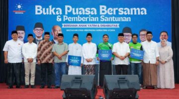 Matahari Pagi Indonesia wilayah Sumatera Utara Perlihatkan Kepedulian Nyata Lewat Santunan dan Buka Puasa Bersama