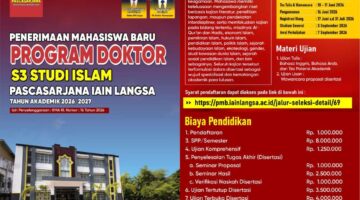 Rektor IAIN Langsa: Program Studi S3 Resmi Dibuka