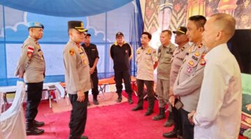 Cek Kesiapan Pos Pam dan Pos Yan Operasi Ketupat Seulawah, Kapolres Aceh Tamiang Pastikan Pelayanan Terbaik Untuk Masyarakat