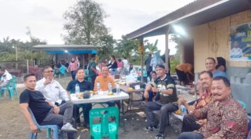 Ketua DPC LPM Medan Helvetia Gelar Halal Bihalal di Matahari Farm