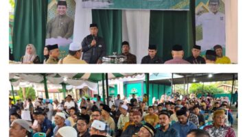 Sebanyak 2.000 Warga Bireuen, Termasuk Pengungsi Korban Banjir dan Tanah Longsor Ikut Buka Puasa Bersama Dengan HRD
