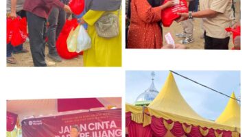 1000 Paket Hampers dan THR untuk Masyarakat Terdampak Banjir meriahkan Tabligh Akbar Ustadz Salman A Fillah