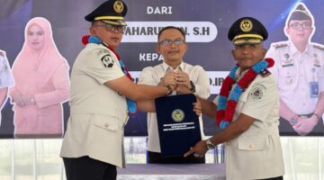 Sertijab Karutan Banda Aceh, Kakanwil Ditjenpas Aceh Ajak Karutan Baru Hadirkan Inovasi