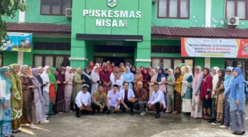 PEGAWAI PUSKESMAS NISAM GELAR AKSI PERINGATI HARI KARTINI TAHUN 2026