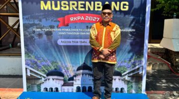 Hadiri Musrenbang Aceh, Rektor IAIN Langsa “SDM Unggul Kunci Pembangunan 2027”.