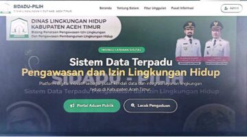 Dinas LH Aceh Timur Luncurkan SIDADU-PILIH, Transformasi Digital Pengelolaan Lingkungan