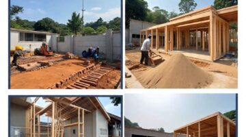 TMMD 128 Aceh Tamiang Kebut 2 Sasaran Fisik: MCK Suka Makmur Naik Bata, RTLH Masuk Tahap Kuda-Kuda