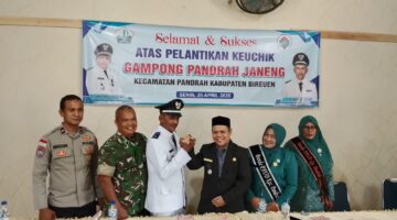 Camat Juanda Lantik Keuchik Pandrah Janeng Periode : 2026 – 2030.