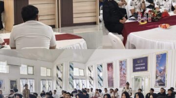 Gelar Rapat Perdana Usai Sertijab, Kepala Lapas Kelas IIA Banda Aceh fokuskan Pelayanan serta Keamanan.