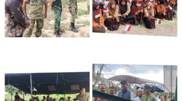 Bupati Armia Pahmi & Dandim 0117/Atam Resmikan Jembatan Gantung Perintis Garuda, Hubungkan 893 KK di Sekerak