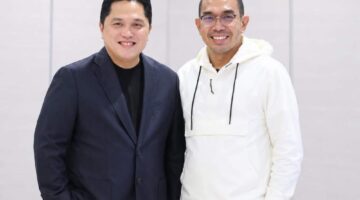 Arya Mahendra Sinulingga dan Erick Thohir Tebar 1300 Bola ke SSB se Sumut di Tengah Gemuruh Drawing AFF U 19 2026