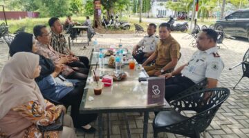 Jalin Silaturahmi Kalapas IIB Idi Temui Wakil Bupati Aceh Timur