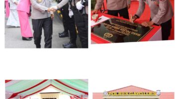 Kunker ke Polres Gayo Lues, Kapolda Aceh Tekankan Peningkatan Pelayanan dan Tandatangani Prasasti Pembangunan Polsek Dabun Gelang