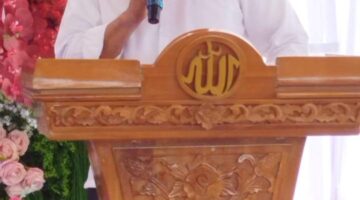 Asisten Pemerintahan Hadiri Haflah Takhrij Ponpes Misbahur Rasyad Al-Aziziyah