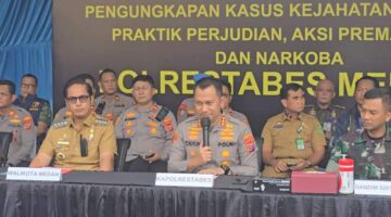 Dua Pekan, 21 Pelaku Tindak Pidana Ditembak Polrestabes