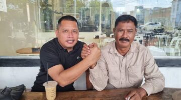 Panglima Wilayah Peurelak, Wakdan, Ucapkan Selamat atas penunjukan Haji Maop sebagai Ketua Definitif DPW Partai Aceh Wilayah Aceh Timur