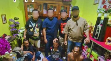 Deninteldam Ii/sriwijaya Gerebek Sarang Narkoba Di Lahat, Dua Terduga Pengedar Ditangkap