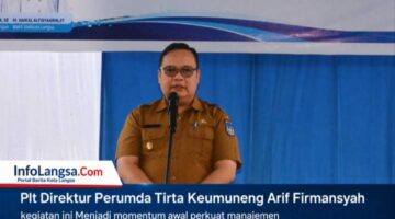 Perkuat Tata Kelola & Layanan, Perumda Tirta Keumuneng Launching Aplikasi My Tirta Keumuneng dan Gelar Diklat Capacity Building