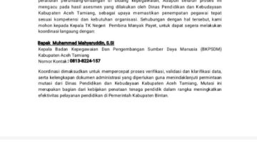 Waspada Hoax Mutasi Di Aceh Tamiang