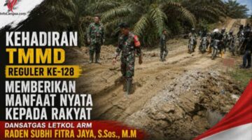 TMMD 128 Aceh Tamiang Percepat Infrastruktur Desa: Dari Box Culvert hingga Harapan Anak Sekolah