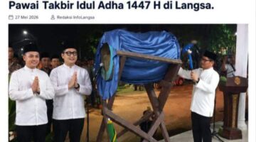 Pawai Takbir Idul Adha 1447 H Warnai Langsa, Wali Kota: Jadikan Momentum Perkuat Ukhuwah