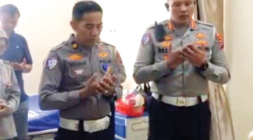 Ditlantas Polda Sumbar Hadirkan Semangat Kebersamaan Saat Kasubdit Kamsel Jalani Pemulihan