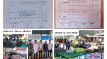 PILTOK SERENTAK DI BEDAHAHARA SELESAI, 12 KAMPONG KINI PUNYA DATOK PENGHULU BARU