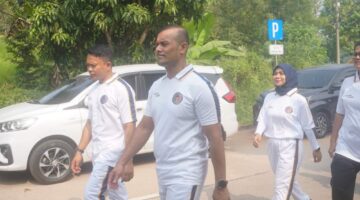 Rutan Kelas I Tangerang Gelar Jalan Santai, Tingkatkan Kebugaran dan Kekompakan Pegawai