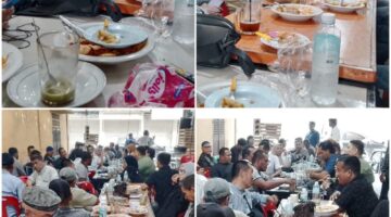 Kadis Pendidikan Dan Kebudayaan Pererat Silaturahmi dengan Wartawan Melalui Ngopi Dan Makan Mie Bersama.