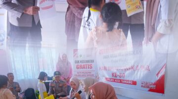 SIDOKKES POLRES ACEH TAMIANG GELAR CEK KESEHATAN GRATIS BAGI ANAK PRA SEKOLAH DALAM RANGKA HARI BHAYANGKARA KE-80
