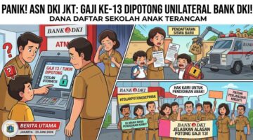 Autodebet Misterius? ASN DKI Pertanyakan Pemotongan Gaji ke-13 dan Dana Tabungan