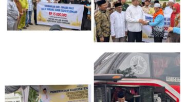 Warga Sambut Kepulangan Jamaah Haji Aceh Tamiang 2026