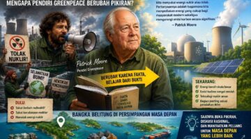 Dari Greenpeace ke Nuklir: Mengapa Pendiri Greenpeace Berubah Pikiran?