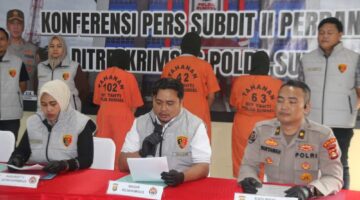 Polda Sumsel Ungkap Kejahatan Perbankan Rp90 Miliar, Tiga Tersangka Resmi Ditahan